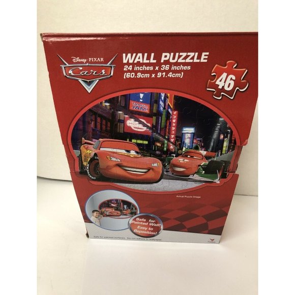 Disney‎ Pixar Cars Movie Wall Puzzle 24"x36" 46 Pieces New - Picture 3 of 5